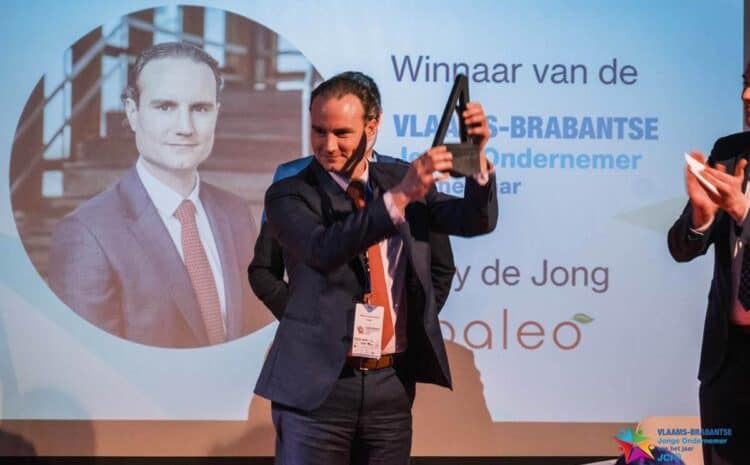  Paleo wint 12de editie JCI Vlaams-Brabantse Jonge Ondernemer van het Jaar
